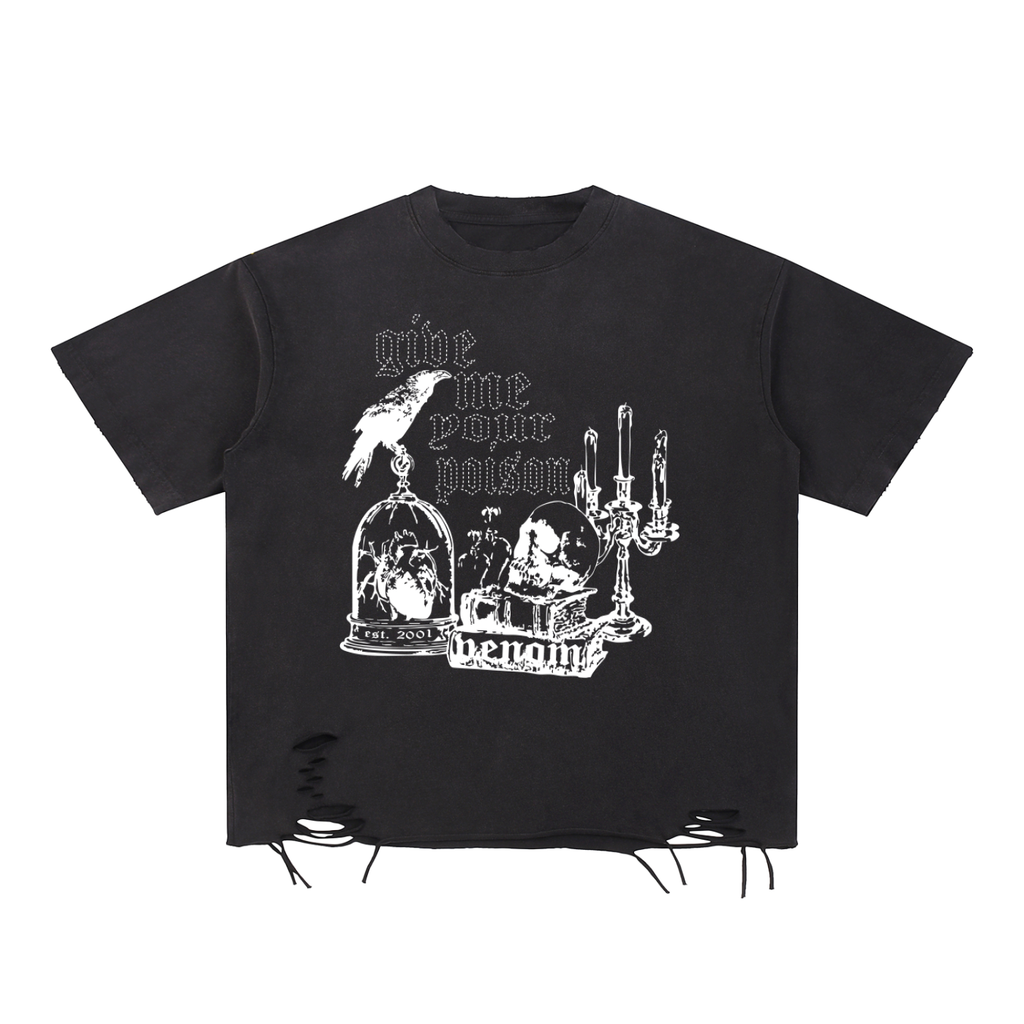 POISON DISTRESSED TEE