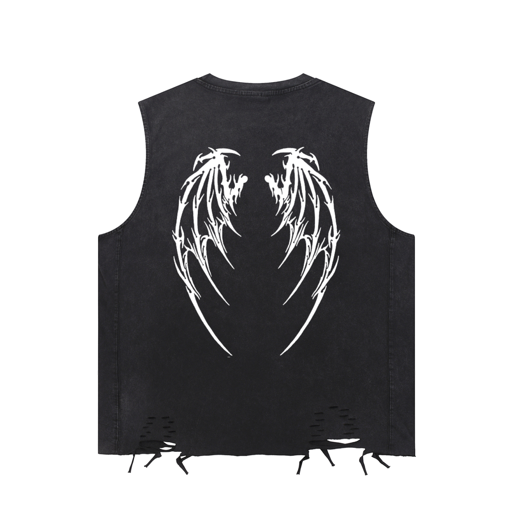 TO THE GRAVE DISTRESSED TANK