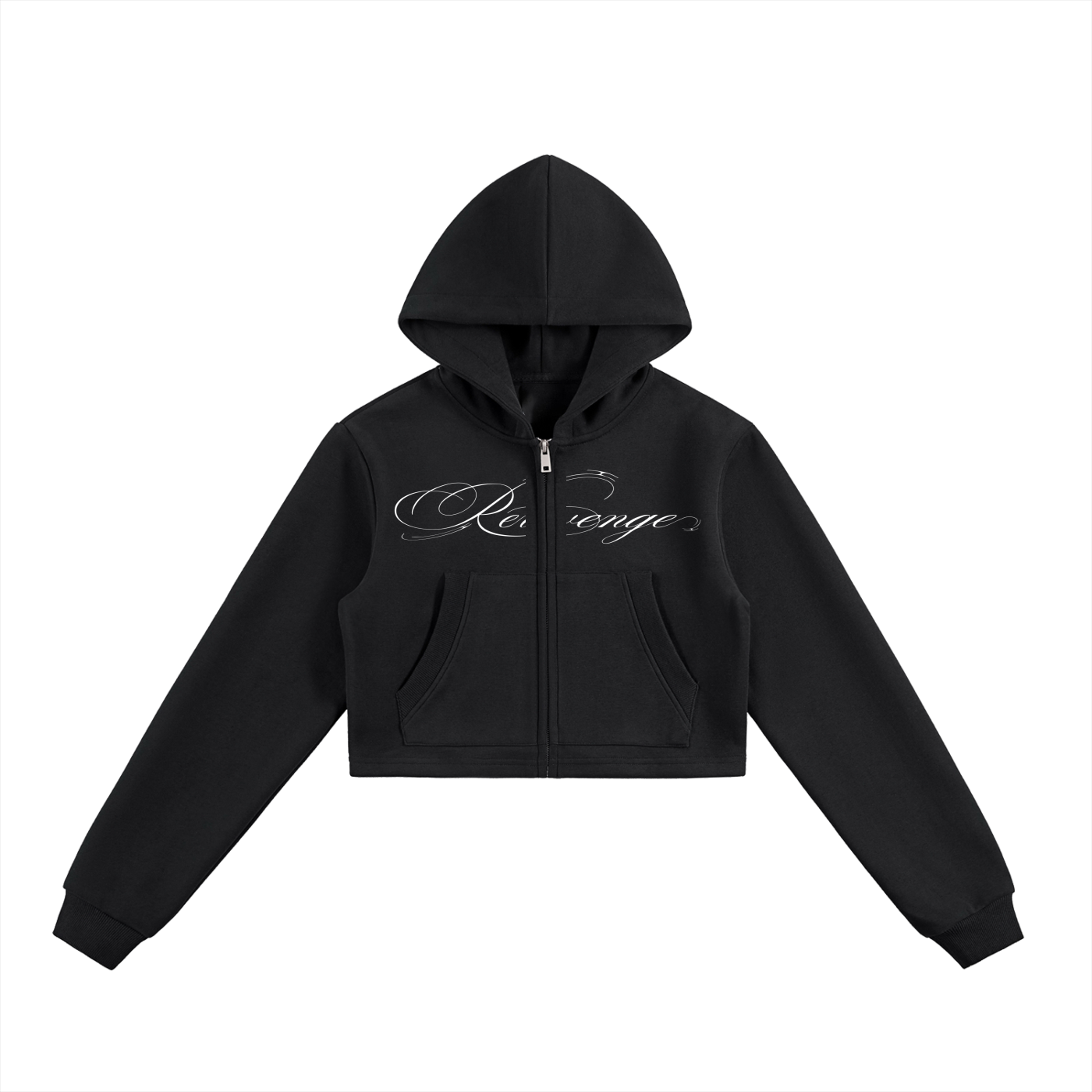 REVENGE CROP ZIP UP