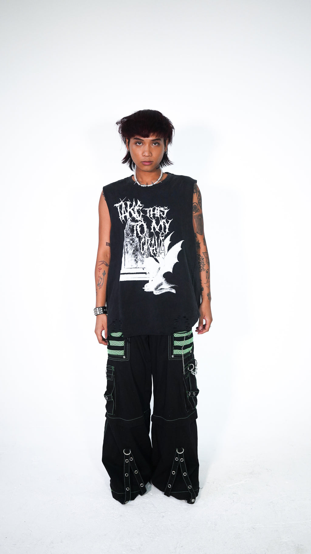 TO THE GRAVE DISTRESSED TANK