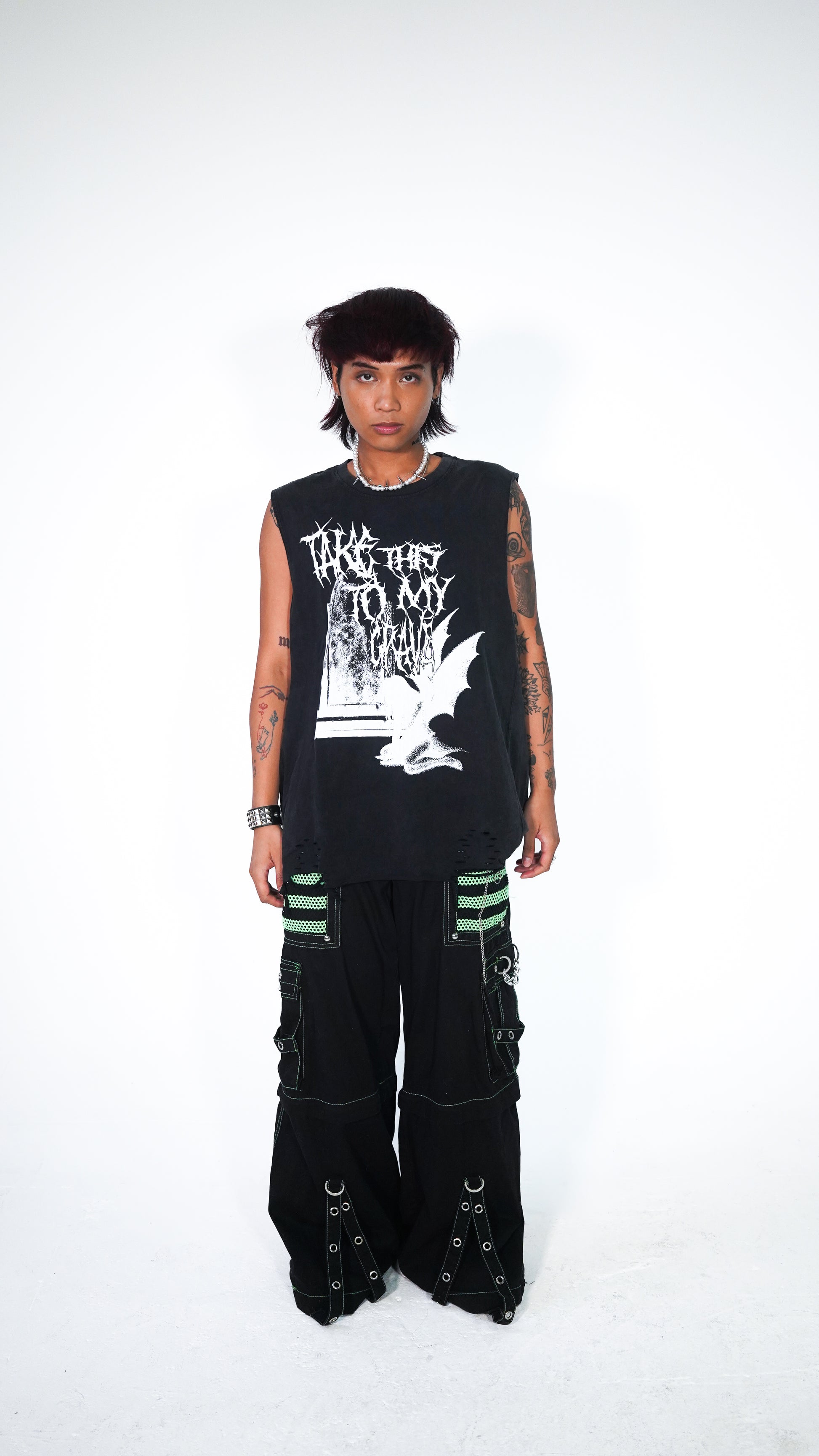 TO THE GRAVE DISTRESSED TANK