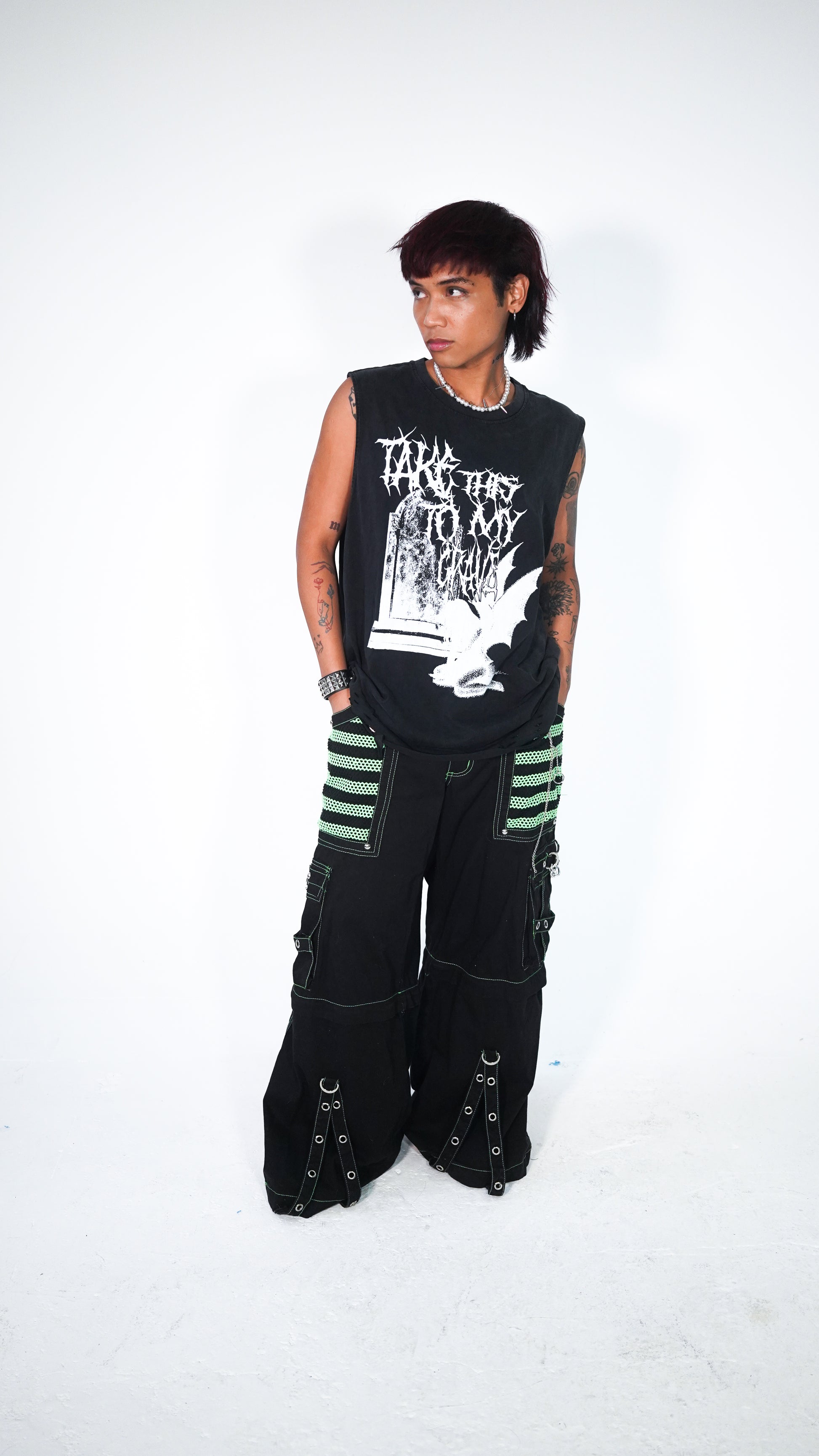 TO THE GRAVE DISTRESSED TANK