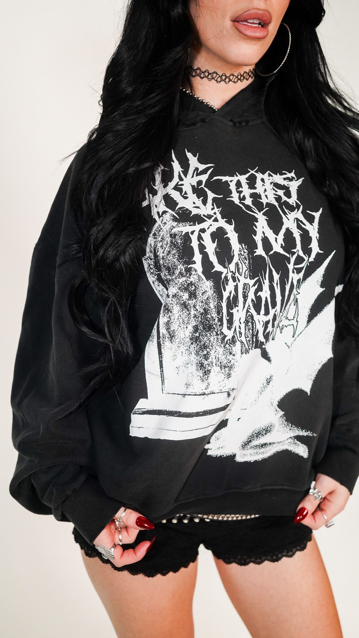 TO THE GRAVE HOODIE
