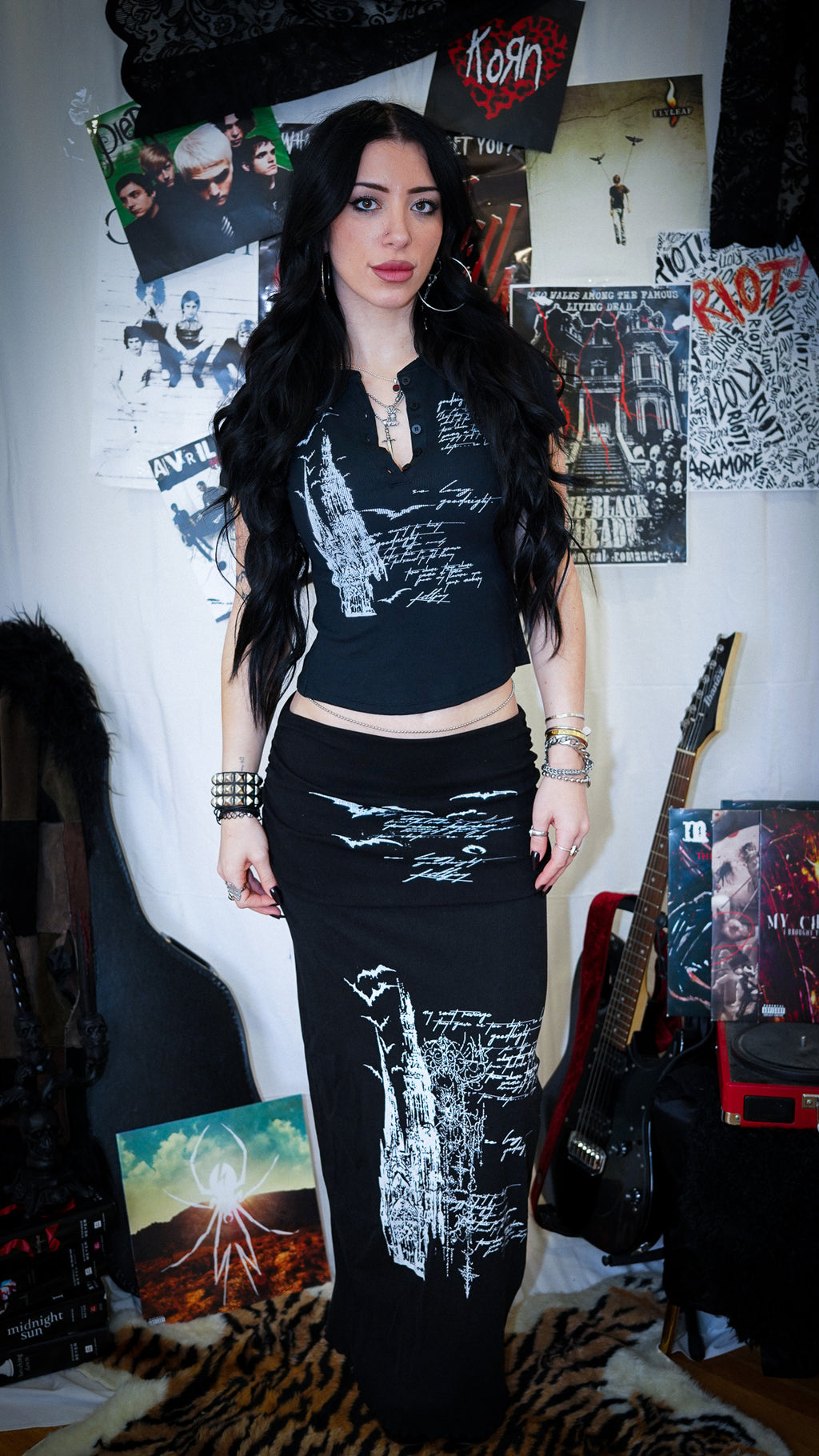 GET ME TO A CHURCH MAXI SKIRT