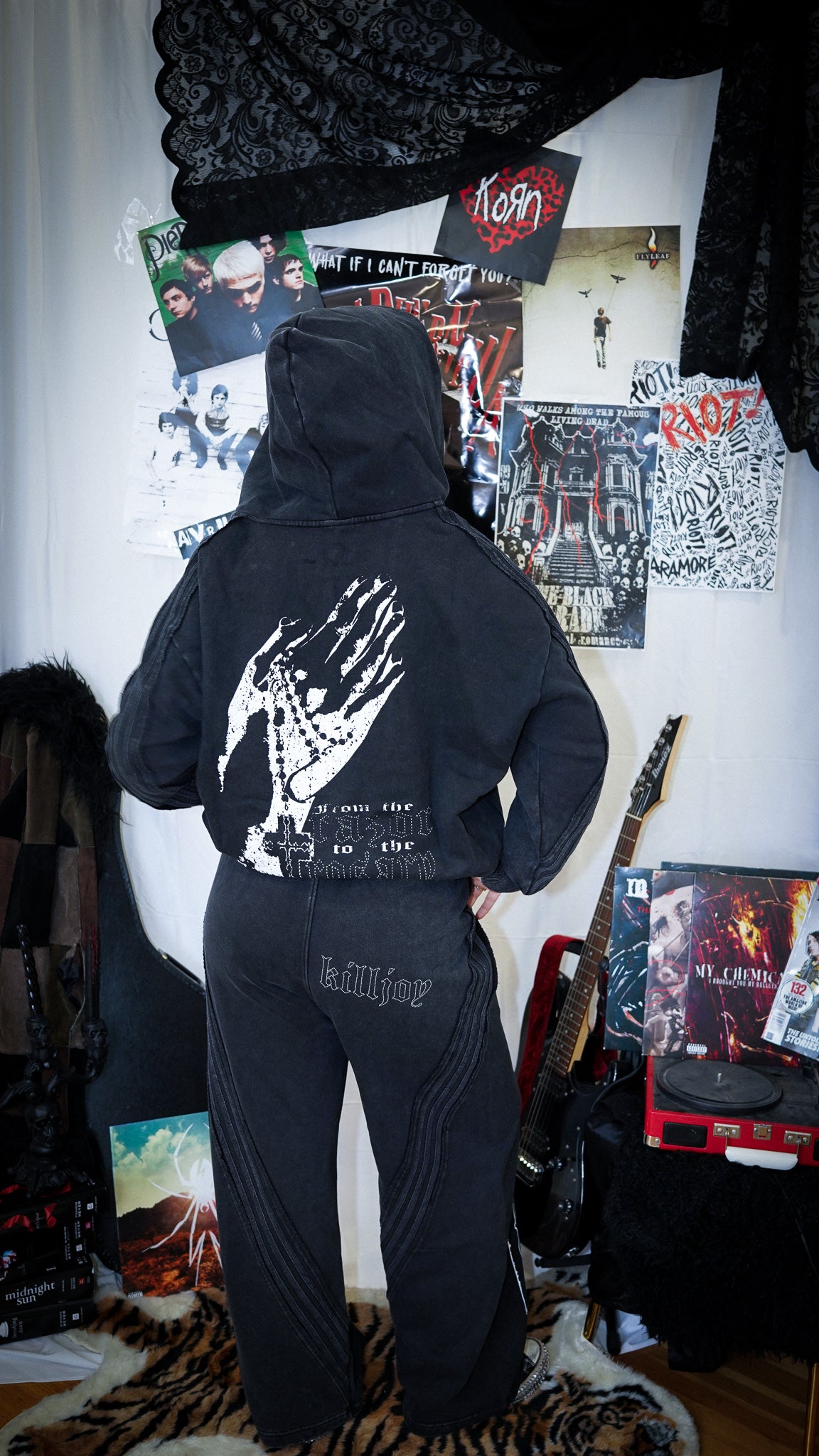 TO THE ROSARY ZIP UP HOODIE