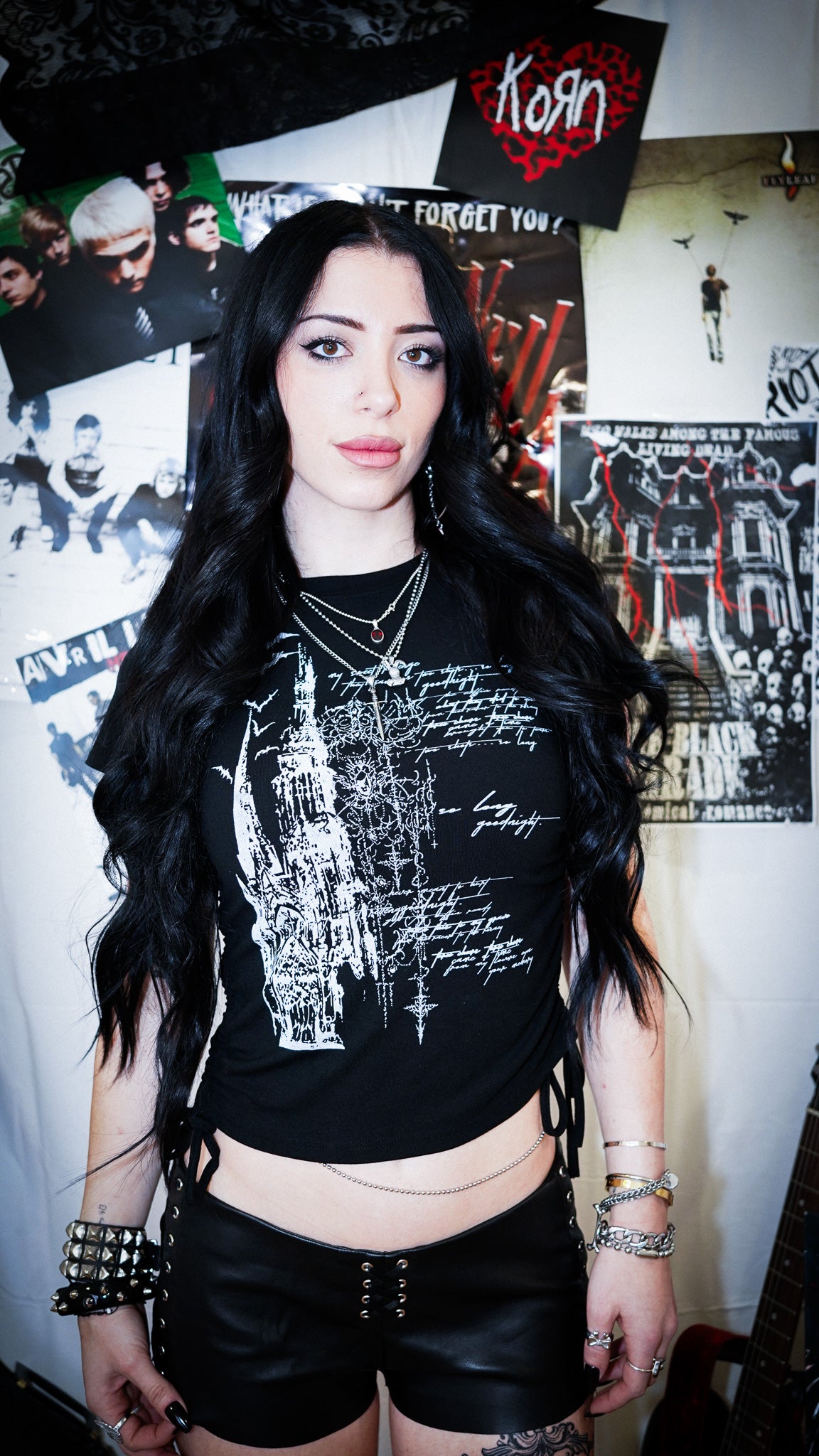 GET ME TO A CHURCH DRAWSTRING TOP