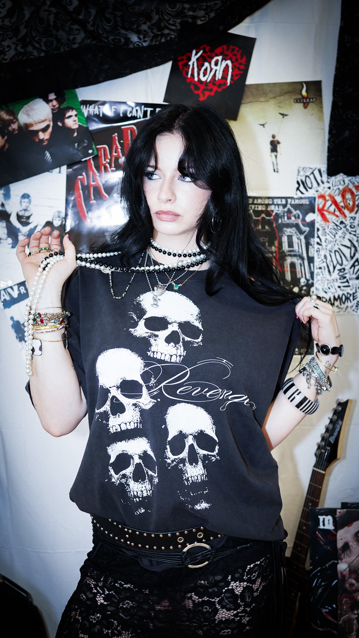 REVENGE DISTRESSED TEE