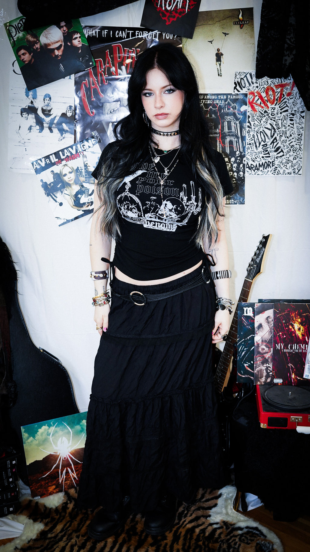 POISON DRAWSTRING TOP