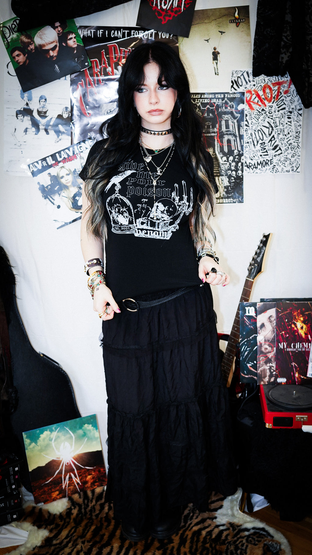 POISON DRAWSTRING TOP