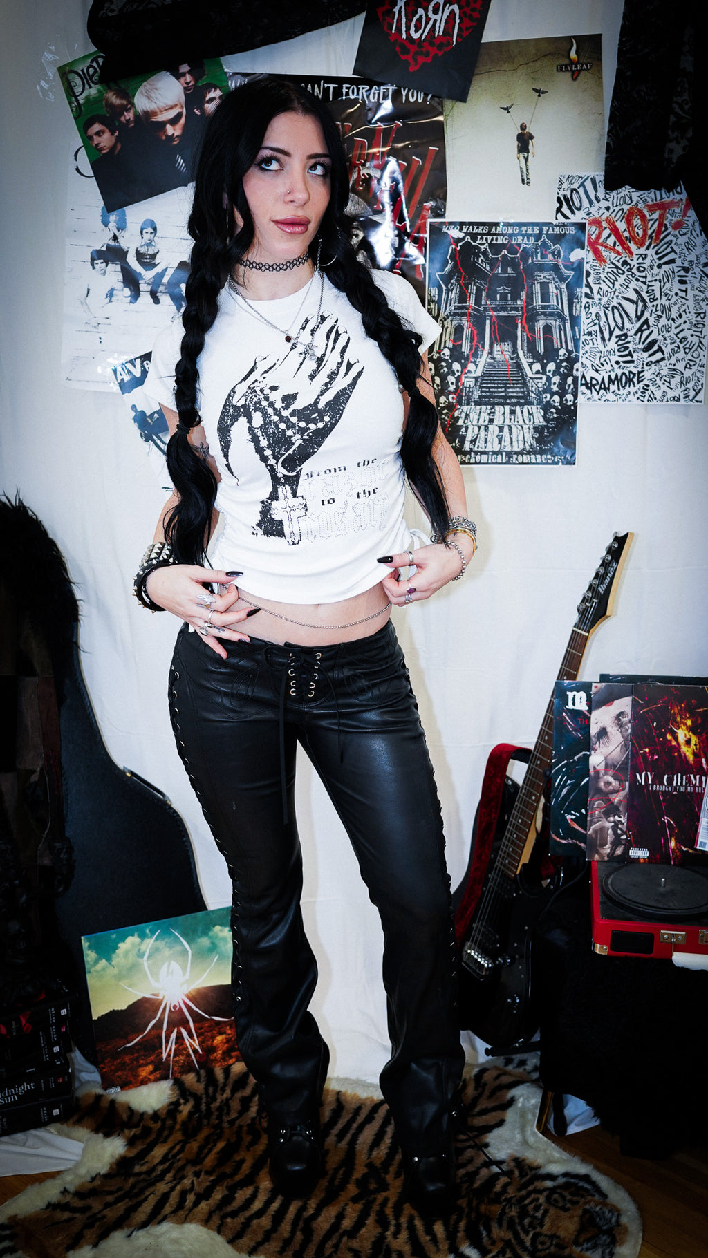 TO THE ROSARY DRAWSTRING TOP