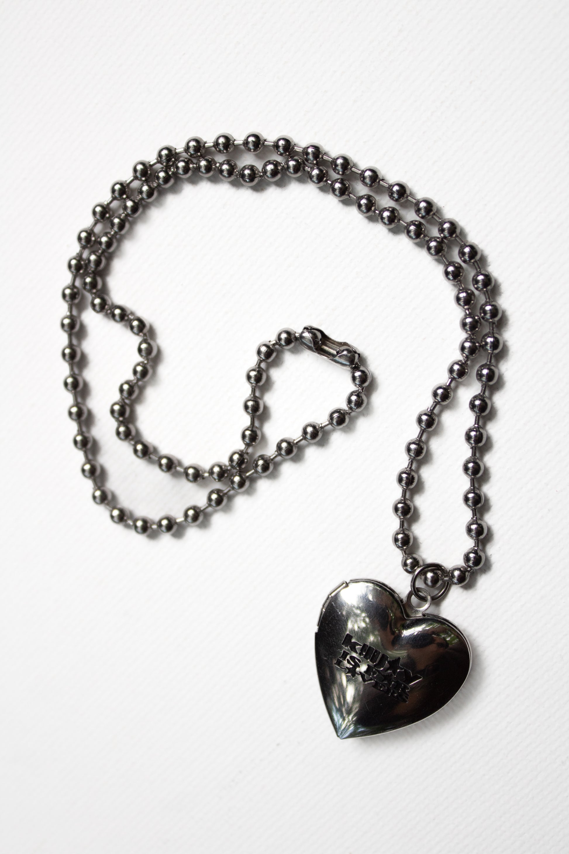 KILLJOY IS FOR LOVERS LOCKET NECKLACE
