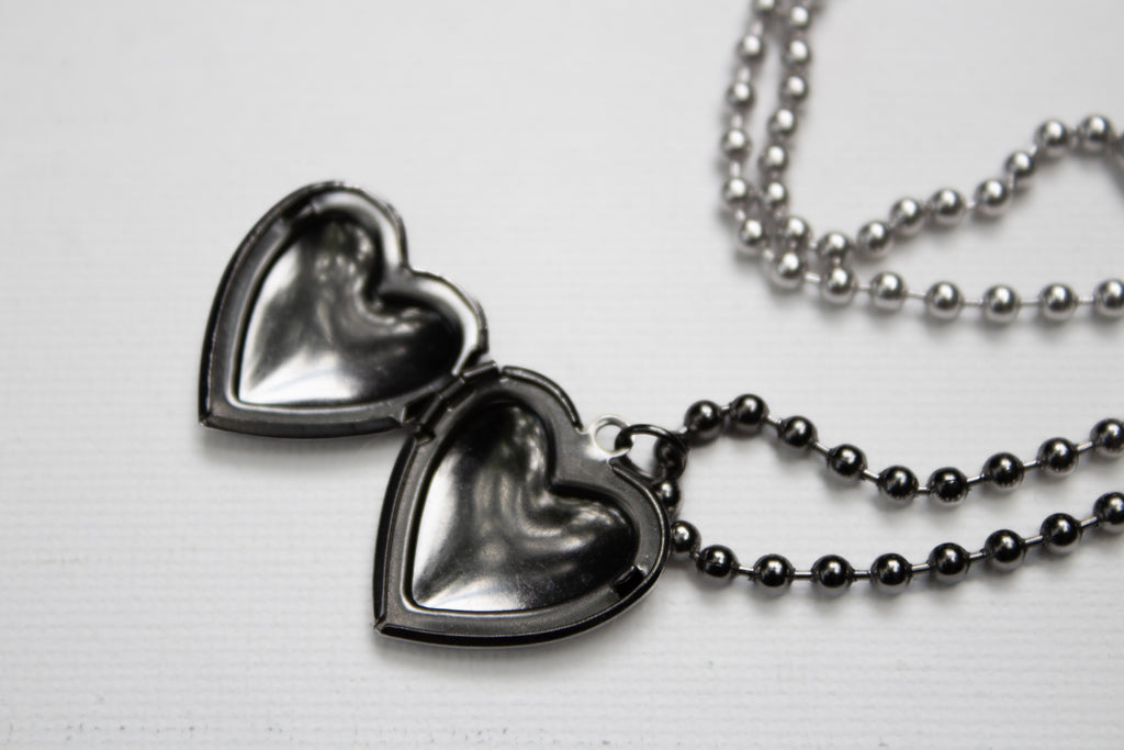 KILLJOY IS FOR LOVERS LOCKET NECKLACE