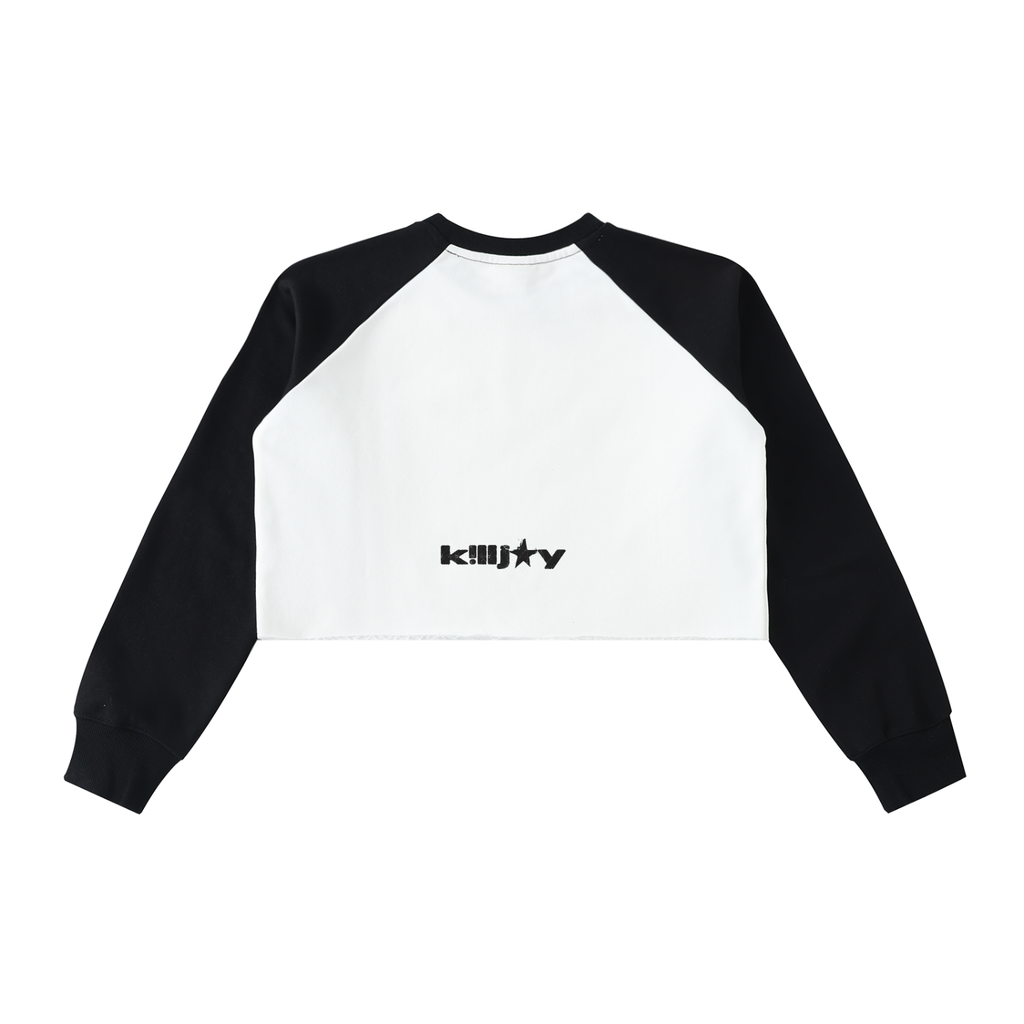 SPIKE CROPPED LONG SLEEVE