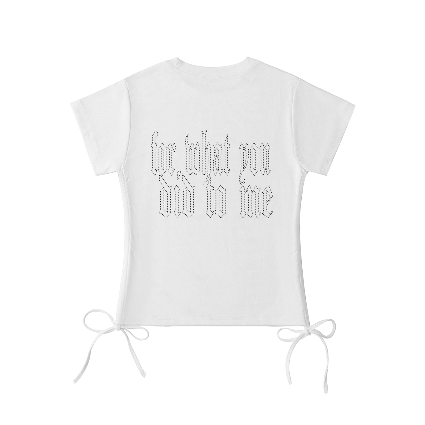 TO THE ROSARY DRAWSTRING TOP