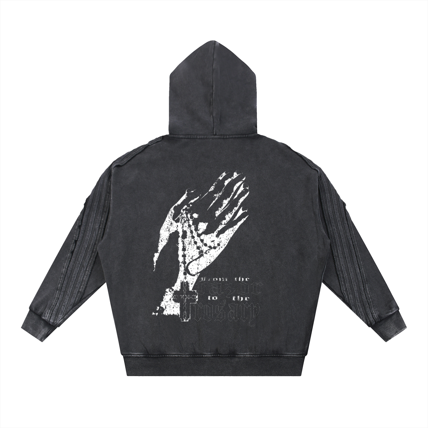 TO THE ROSARY ZIP UP HOODIE