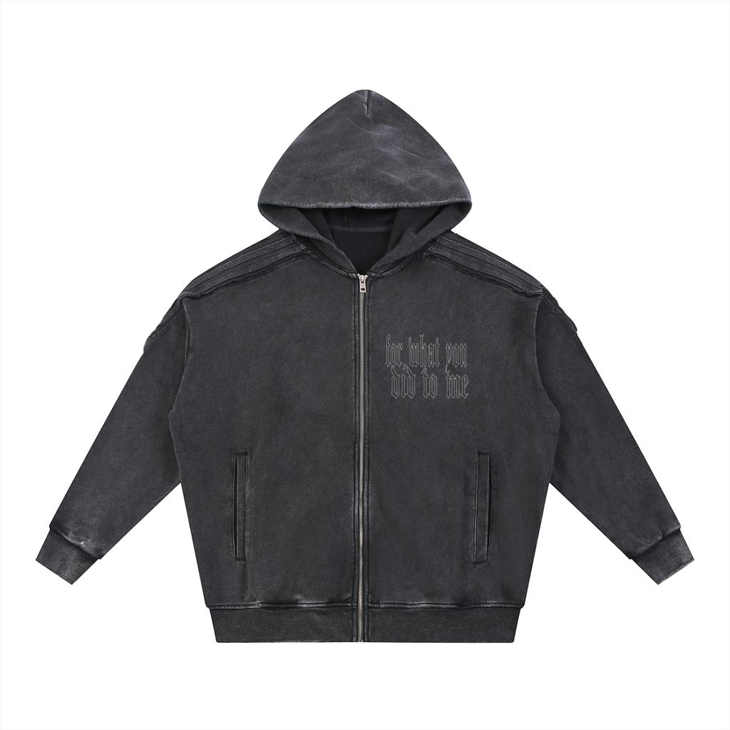TO THE ROSARY ZIP UP HOODIE