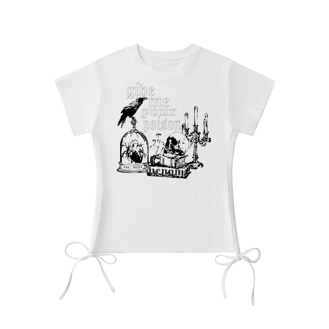 POISON DRAWSTRING TOP