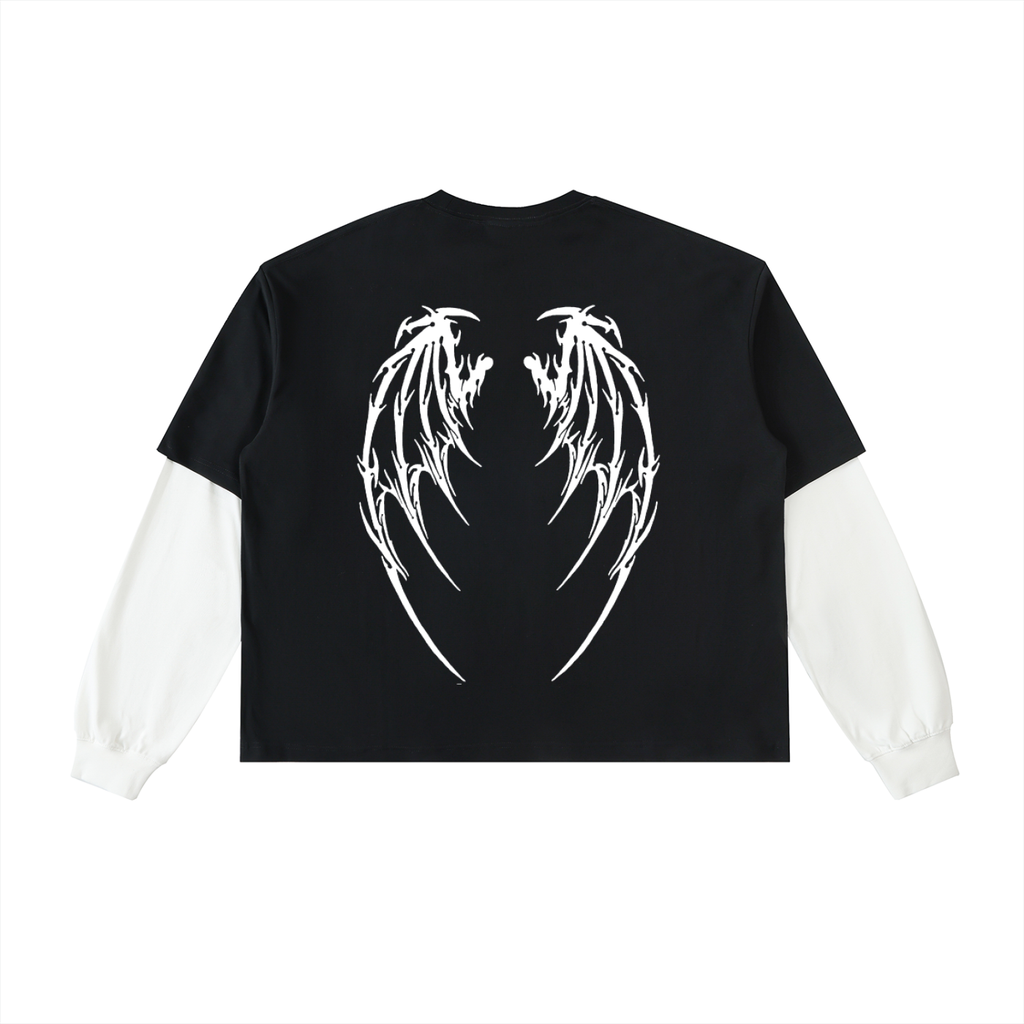 TO THE GRAVE LAYERED TEE